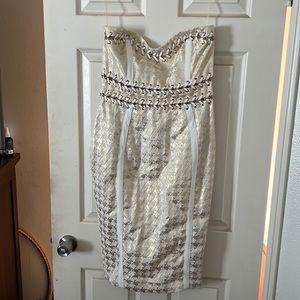 House of CB strapless dress